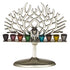 Aluminum Tree Of Life Hanukkiah